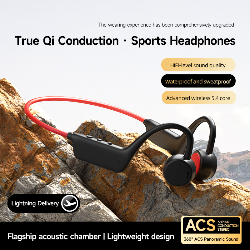 Bone Conduction Running Headphones - Cuffie Sportive Wireless X1Pro a Conduzione