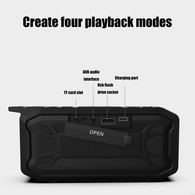 Portable Bluetooth Speaker Waterproof Ipx7 - Altoparlante wireless Bluetooth-Bluetooth 5.0 IPX7 IPX7
