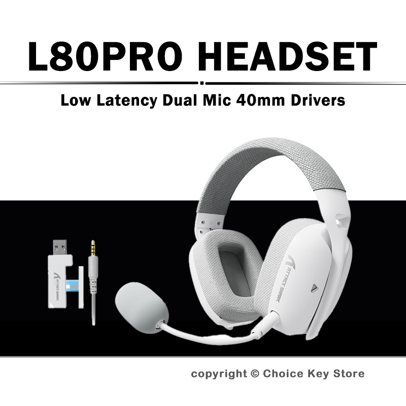 Type C Wired Earphones With Mic - Cuffie da gaming wireless ATTACK SHARK