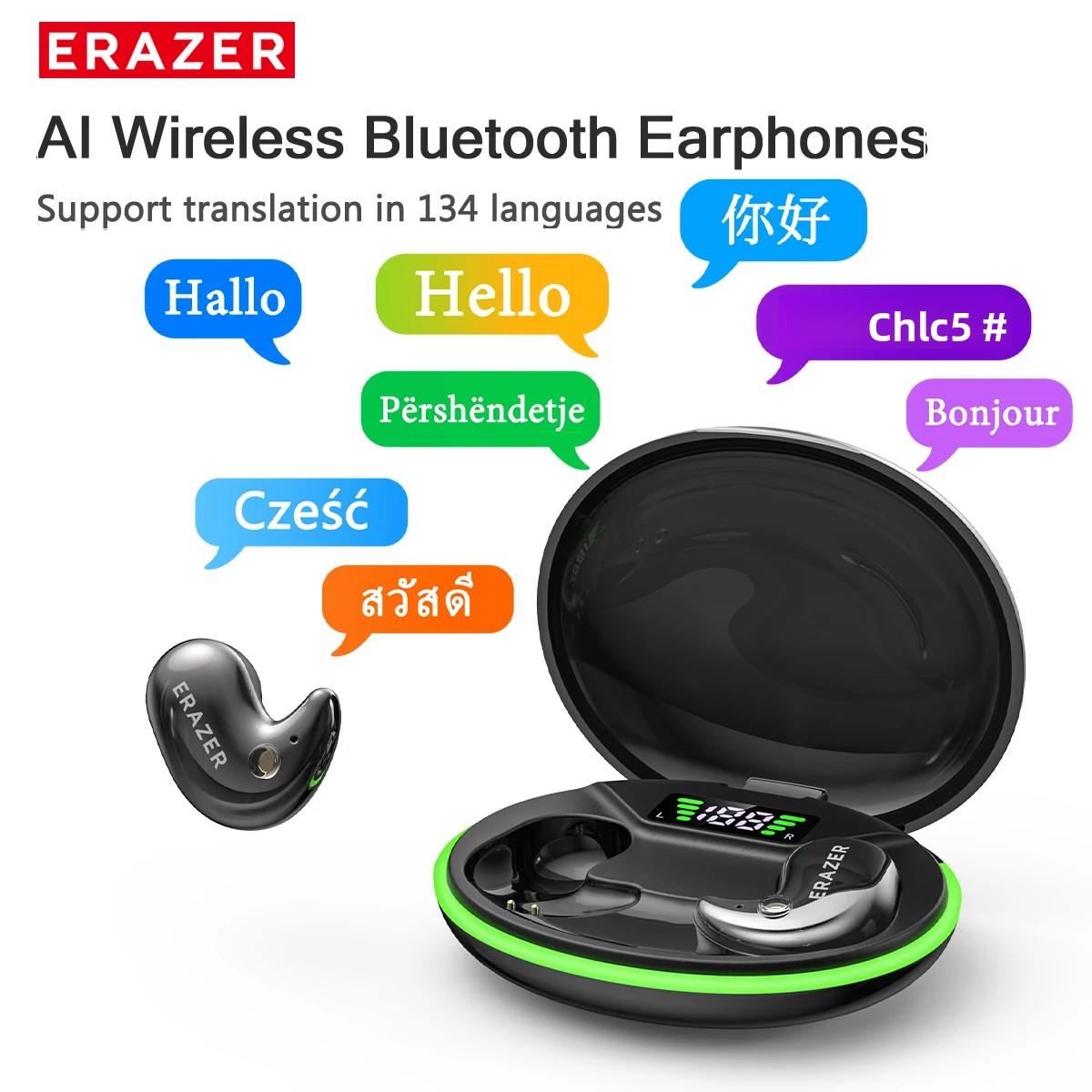 Sleep Mask Headphones Bluetooth - Cuffie Bluetooth In-Ear EARZER XF58 con