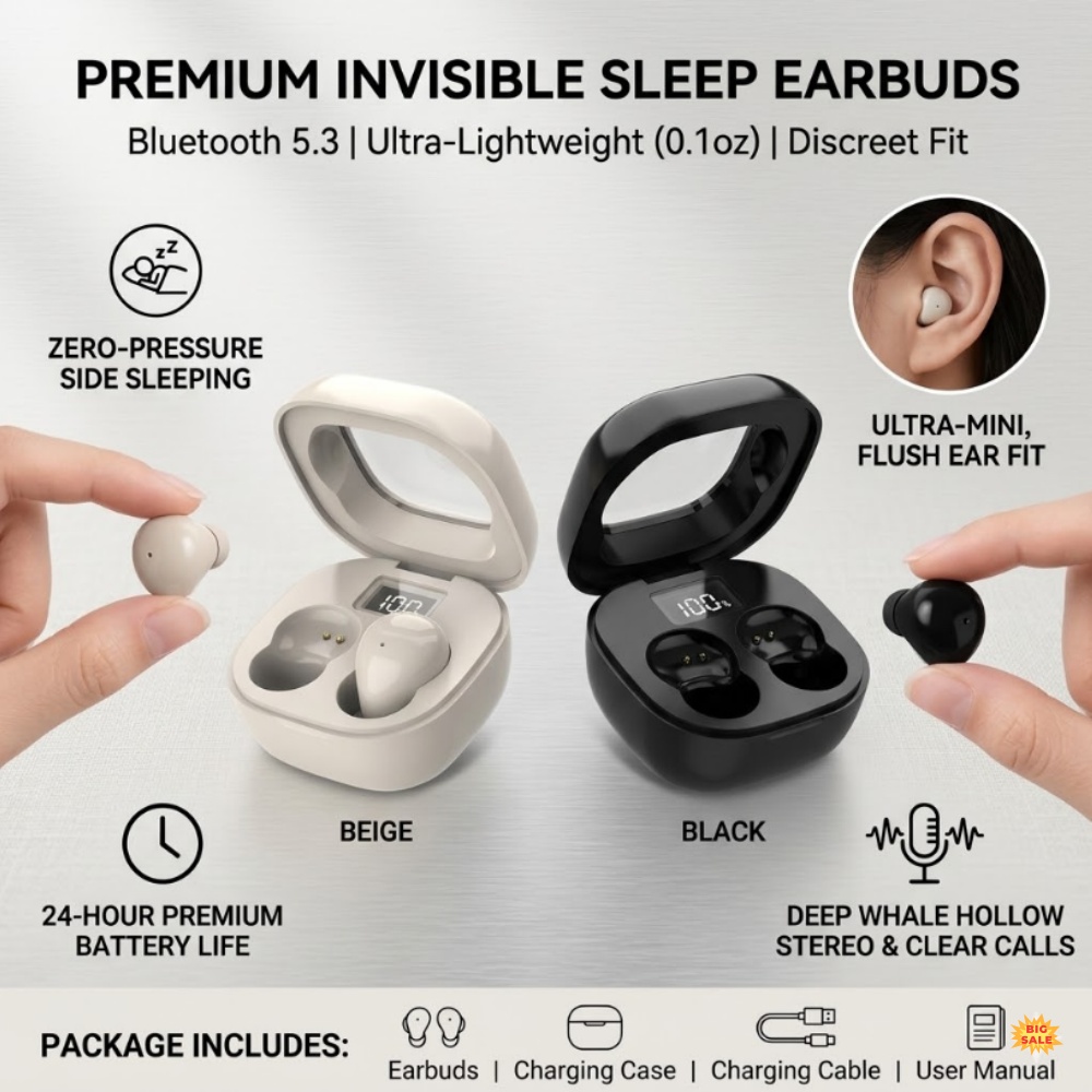 Tws Earbuds Bluetooth 5.3 - Auricolari Wireless TWS Ultra-Compatti Bluetooth 5.3,