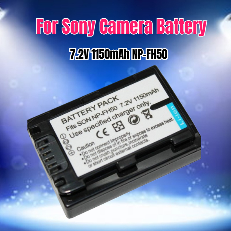 Drones - Batteria per fotocamera NP-FH50 da 7,2