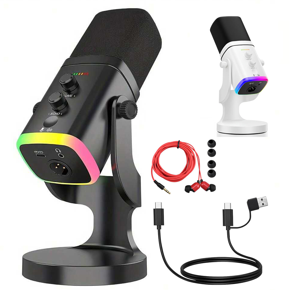 Microfono Dinamico USB/XLR per - Gaming Headset With Mic Rgb recensione e prezzo