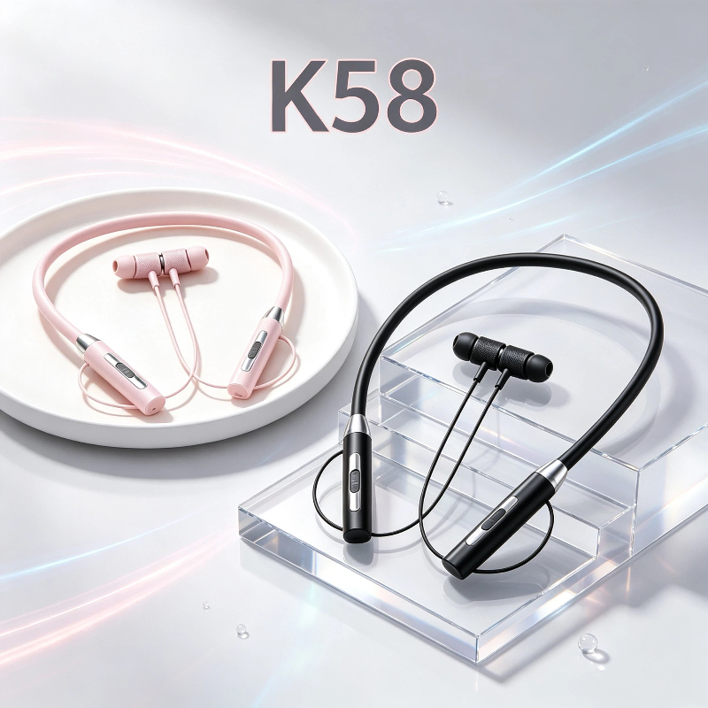 Nuove cuffie Bluetooth K58 con - Magnetic Neckband Sports Earphones recensione e prezzo
