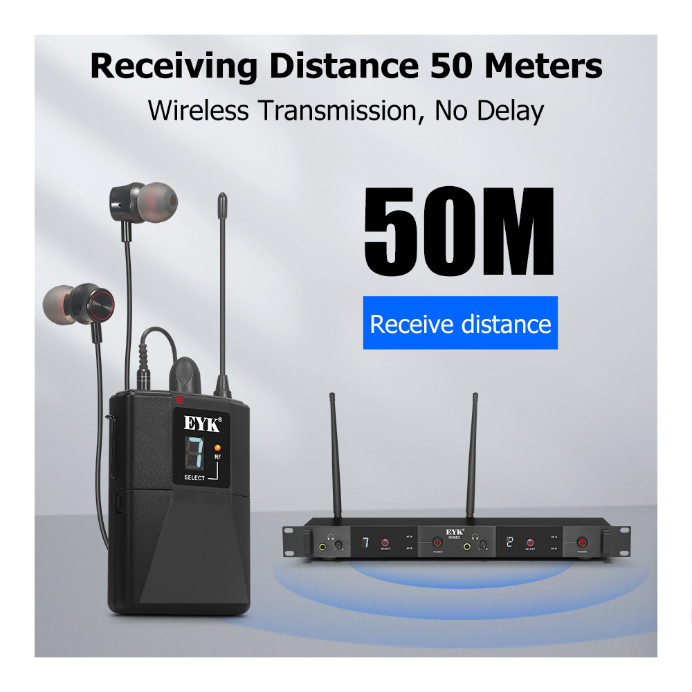 EYK IEM82 UHF Wireless In Ear  - In Ear Monitors For Singers recensione e prezzo