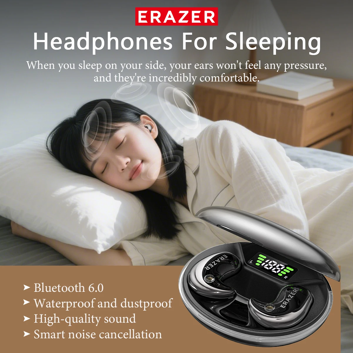 Cuffie Bluetooth In-Ear EARZER - Sleep Mask Headphones Bluetooth recensione e prezzo